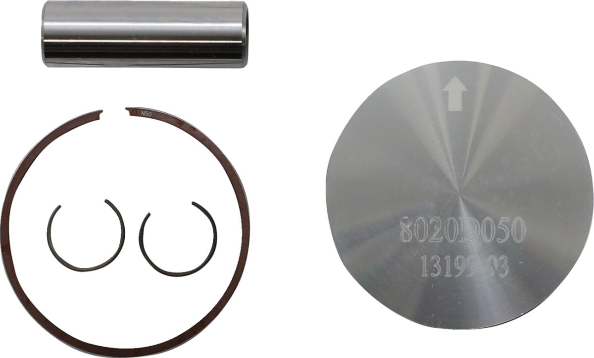 WOSSNER PISTON KIT FORGED STEEL PERFORMANCE REPLACEMENT / HONDA / SIZE +0,50 8020D050