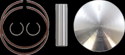 WOSSNER PISTON KIT FORGED STEEL PERFORMANCE REPLACEMENT / YAMAHA / SIZE BANSHEE: +0,50 / RD: +0,50 8075D050
