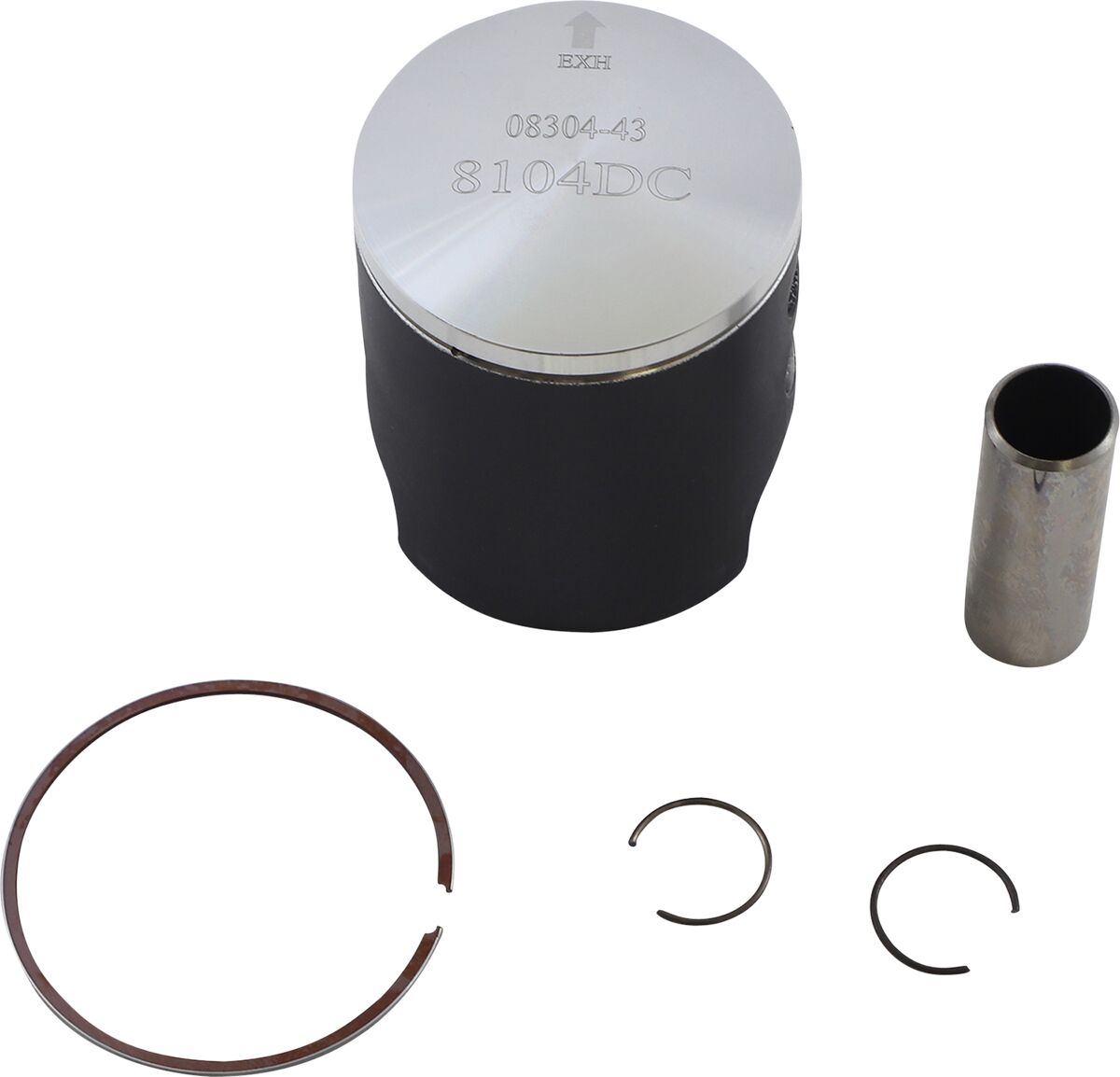 WOSSNER PISTON KIT FORGED STEEL PERFORMANCE REPLACEMENT / YAMAHA / SIZE +0,02 8104DC