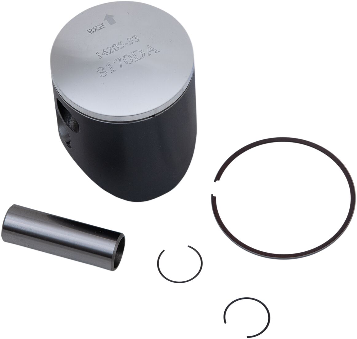 WOSSNER PISTON KIT FORGED STEEL OEM REPLACEMENT / HONDA / SIZE STANDARD 8170DA