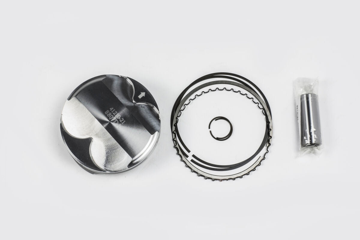 WOSSNER PISTON KIT FORGED STEEL PERFORMANCE REPLACEMENT / SUZUKI / SIZE +0,01 8666DB