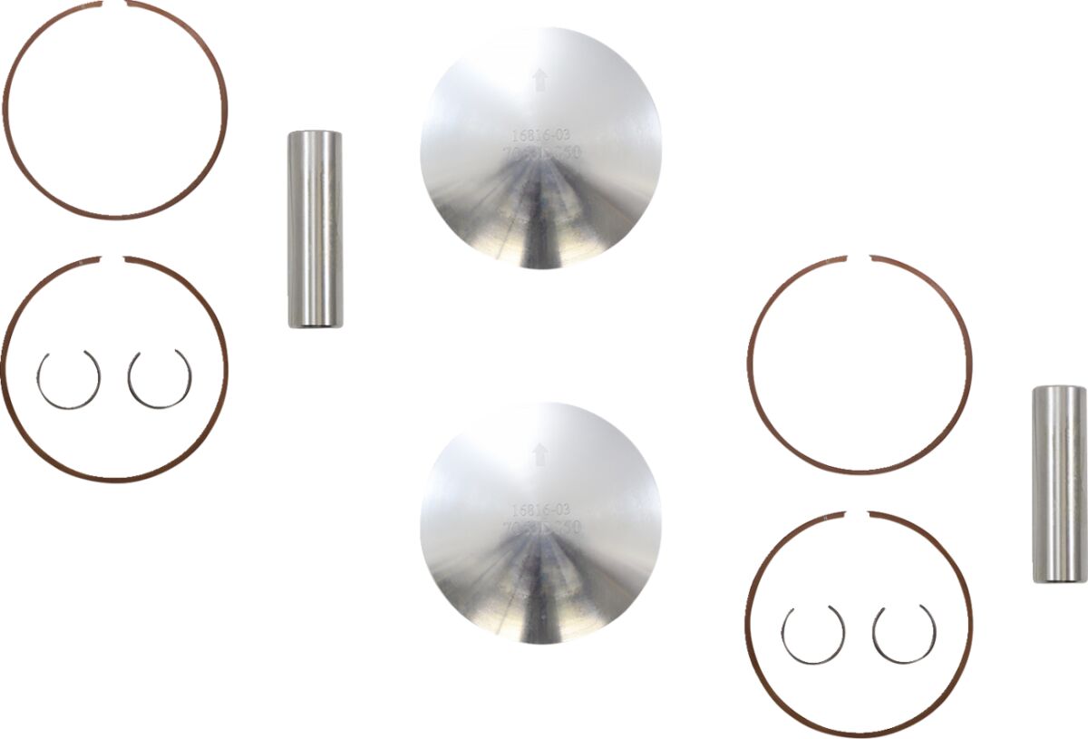 WOSSNER PISTON KIT STD POLARIS 72.38 O K7063D050-2