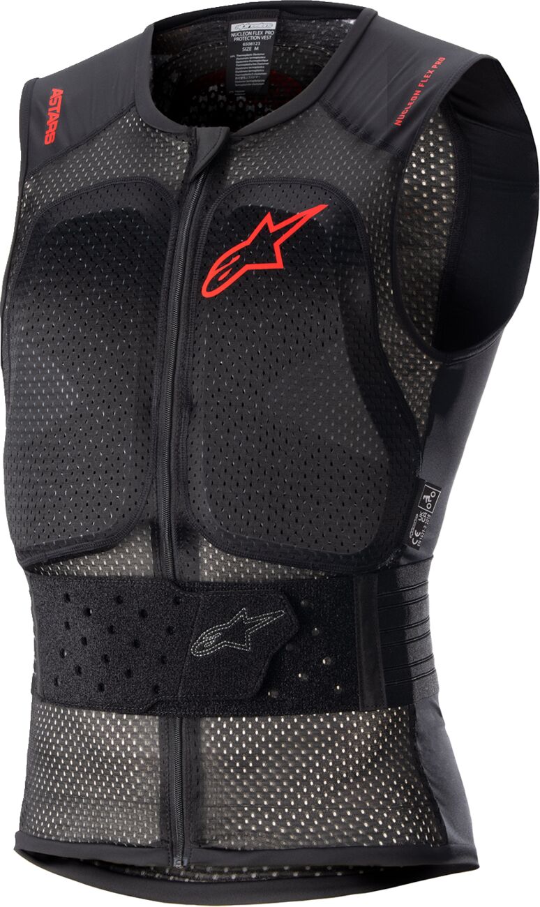 ALPINESTARS (ROAD) VEST NUC FLX PRO BK/RD L 6508123-009-L