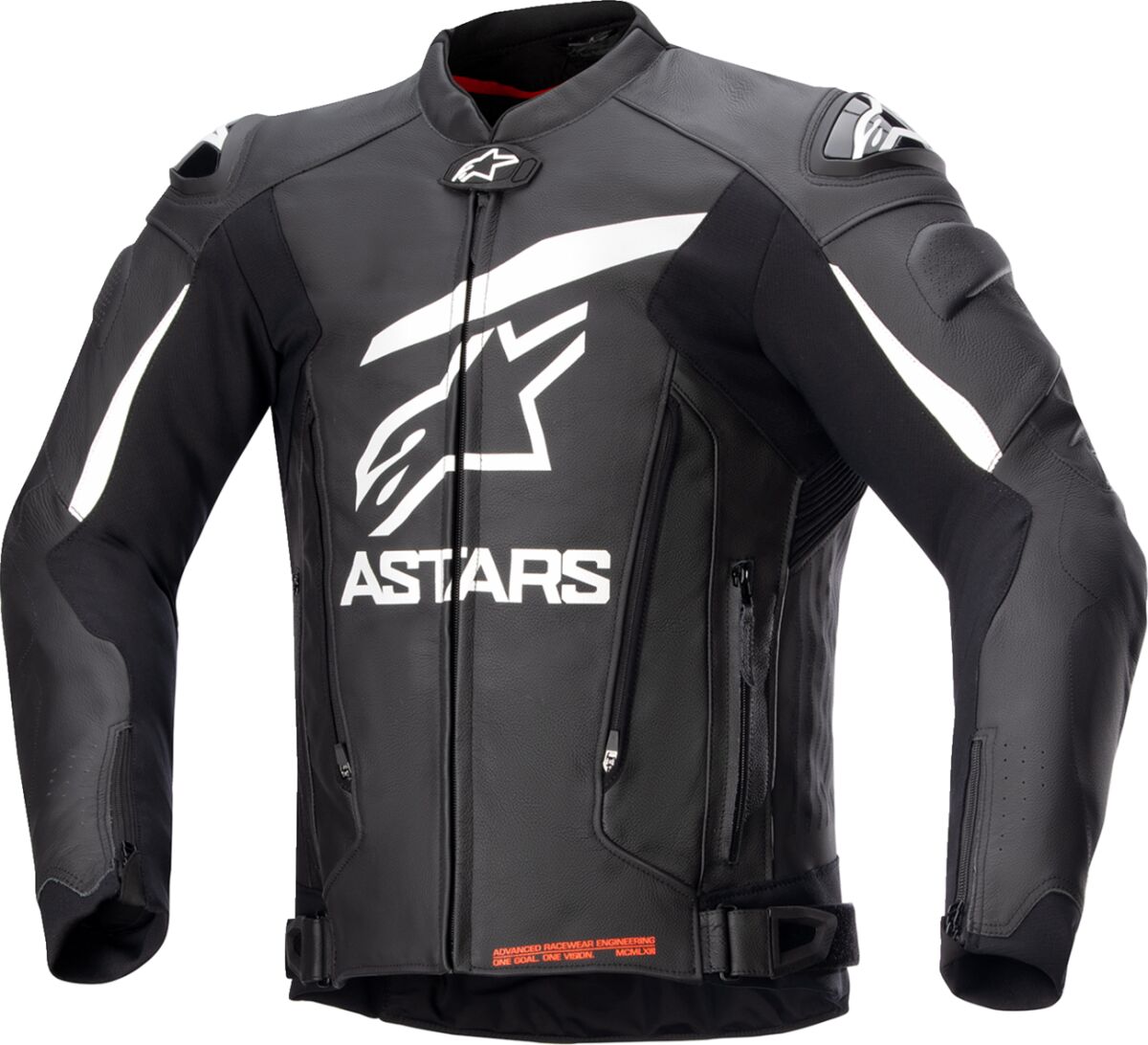 ALPINESTARS (ROAD) JACKET GP+R V4 BLACK/WHITE 60 3100524-12-60