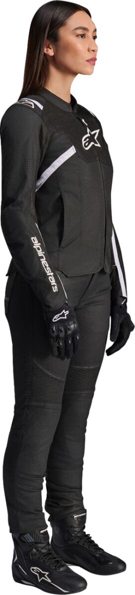 ALPINESTARS (ROAD) JACKET STELLA T-SPS AIR V2 BK/WHT XS 3310225-12-XS