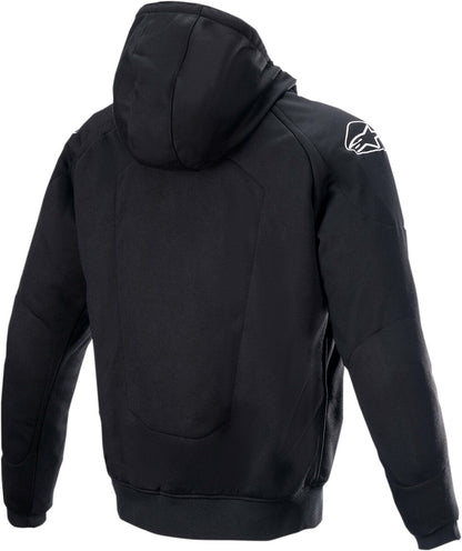ALPINESTARS (ROAD) JACKET HOOD CHROME BK/RD S 4200822-1030-S