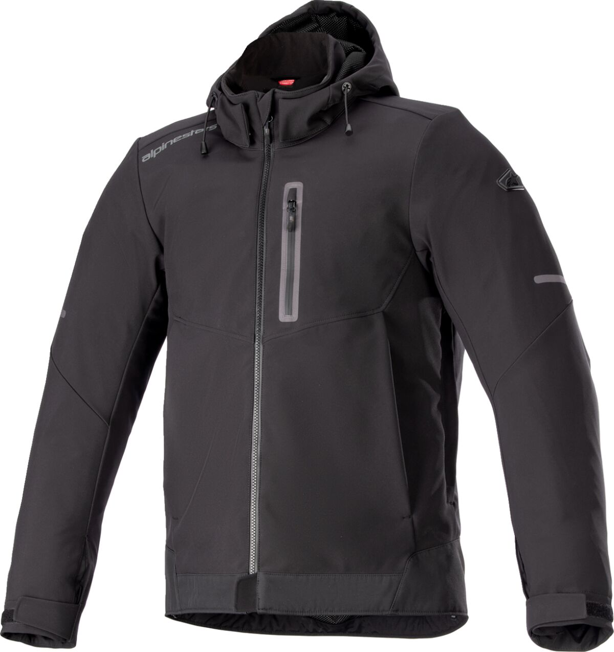 ALPINESTARS (ROAD) JACKET HOOD NEO WP BLK 2X 4208023-1100-2X