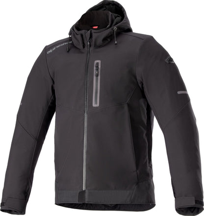 ALPINESTARS (ROAD) JACKET HOOD NEO WP BLK 2X 4208023-1100-2X