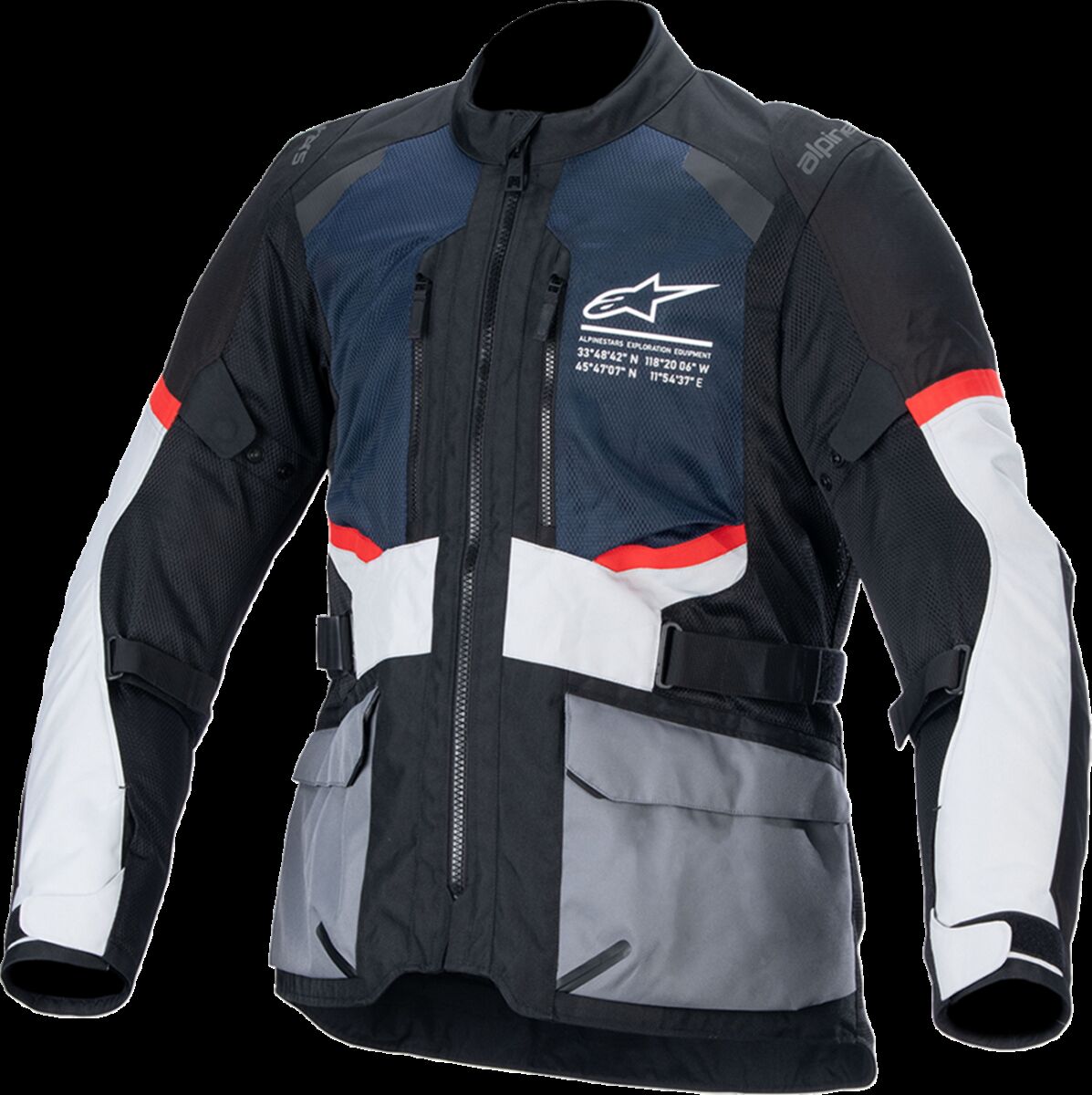 ALPINESTARS (ROAD) JACKET ANDES AIR BL/GY 3X 3207924-7029-3X