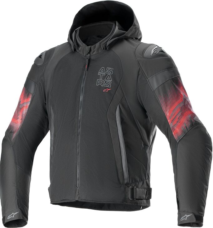ALPINESTARS (ROAD) JACKET ZACA VENOM BK/RD M 3303224-1303-M