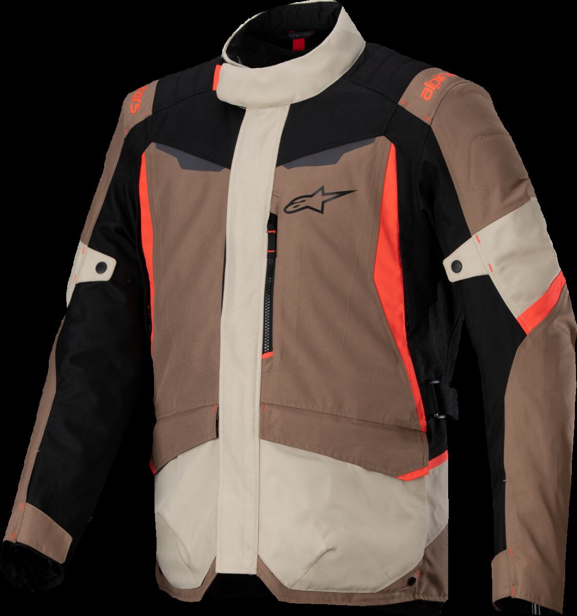 ALPINESTARS (ROAD) JACKET ST-1 WP KHAKI/SAND/BLK/RED M 3200625-866-M