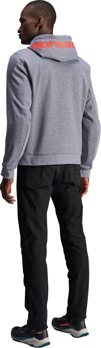 ALPINESTARS (ROAD) JACKET/HOODIE CHROME V2 GRY/RED L 4200325-9199-L