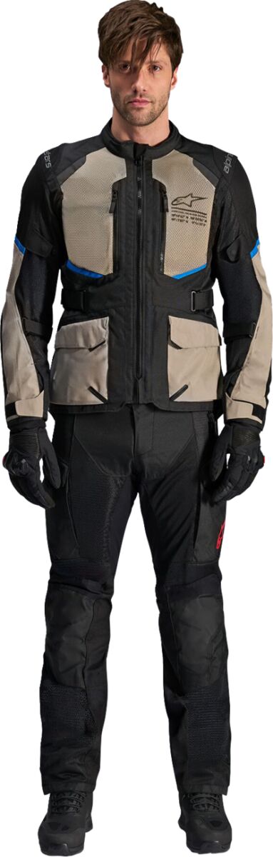 ALPINESTARS (ROAD) JACKET ANDES AIR BLK/GRY/BLUE L 3207924-1479-L