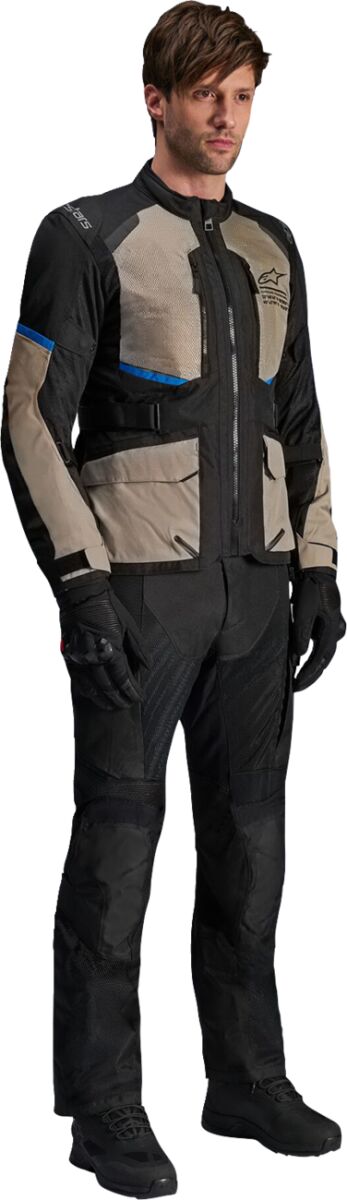 ALPINESTARS (ROAD) JACKET ANDES AIR BLK/GRY/BLUE 3XL 3207924-1479-3XL