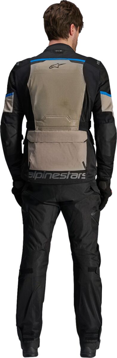 ALPINESTARS (ROAD) JACKET ANDES AIR BLK/GRY/BLUE 3XL 3207924-1479-3XL