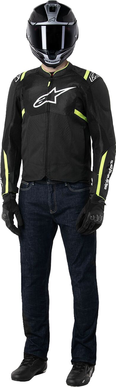 ALPINESTARS (ROAD) JACKET T-SPS AIR V2 BLK/YEL S 3301025-155-S