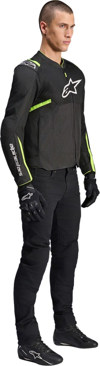 ALPINESTARS (ROAD) JACKET T-SPS AIR V2 BLK/YEL L 3301025-155-L