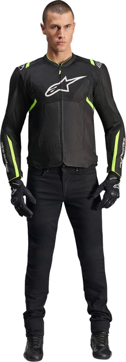ALPINESTARS (ROAD) JACKET T-SPS AIR V2 BLK/YEL L 3301025-155-L