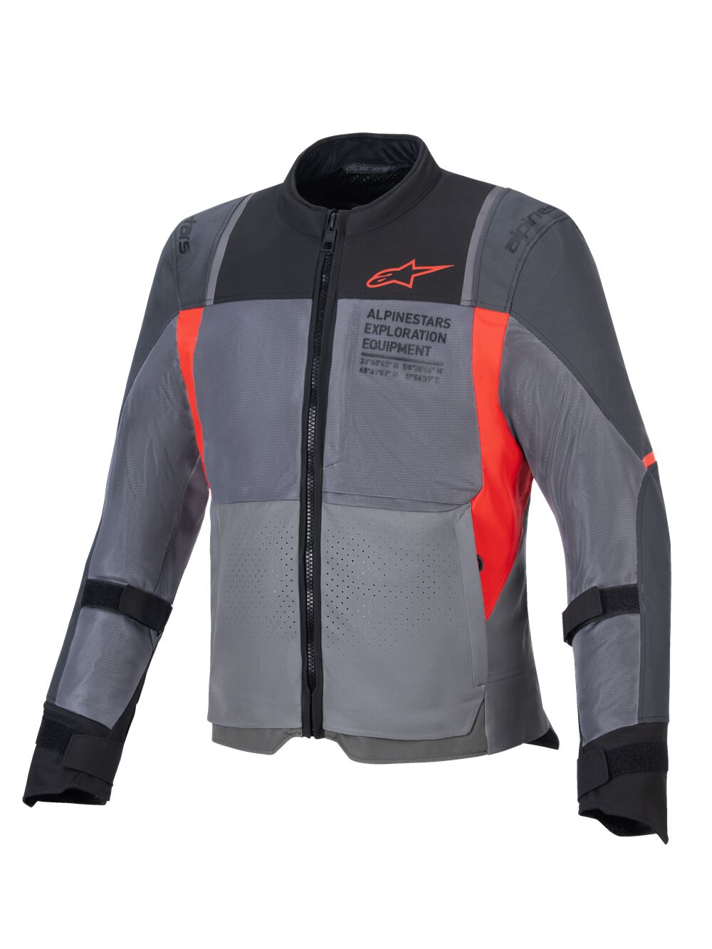 ALPINESTARS (ROAD) JACKET ST-2 AIR GY/RD L 3201225-9253-L
