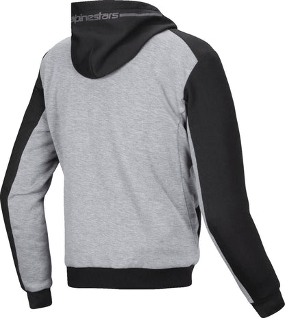 ALPINESTARS (ROAD) HOODIE CHROME V2 SPORT BK/GY/RD FL 2XL 4200325-1473-2XL