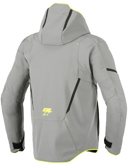 ALPINESTARS (ROAD) JACKET AEROSHELL GRAY/YELLOW XL 3200226-9116-XL
