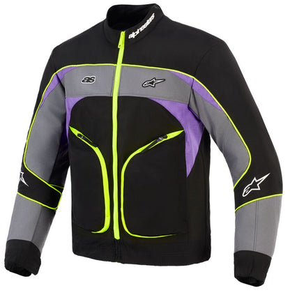 ALPINESTARS (ROAD) JACKET UNITE BLACK/ASPHALT/VIO 3300826-1618-S