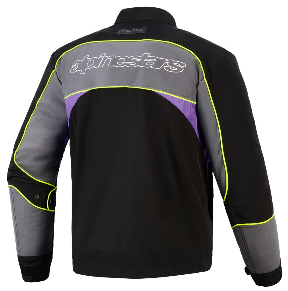 ALPINESTARS (ROAD) JACKET UNITE BLACK/ASPHALT/VIO 3300826-1618-S