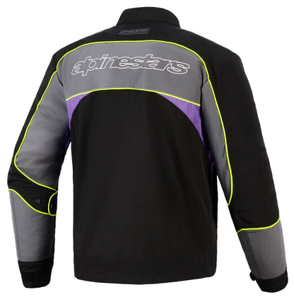 ALPINESTARS (ROAD) JACKET UNITE BLACK/ASPHALT/VIO 3300826-1618-2XL