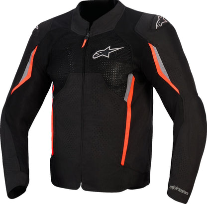 ALPINESTARS (ROAD) JACKET AST AIR V3 BLACK/GRAY/R 3300426-1051-S