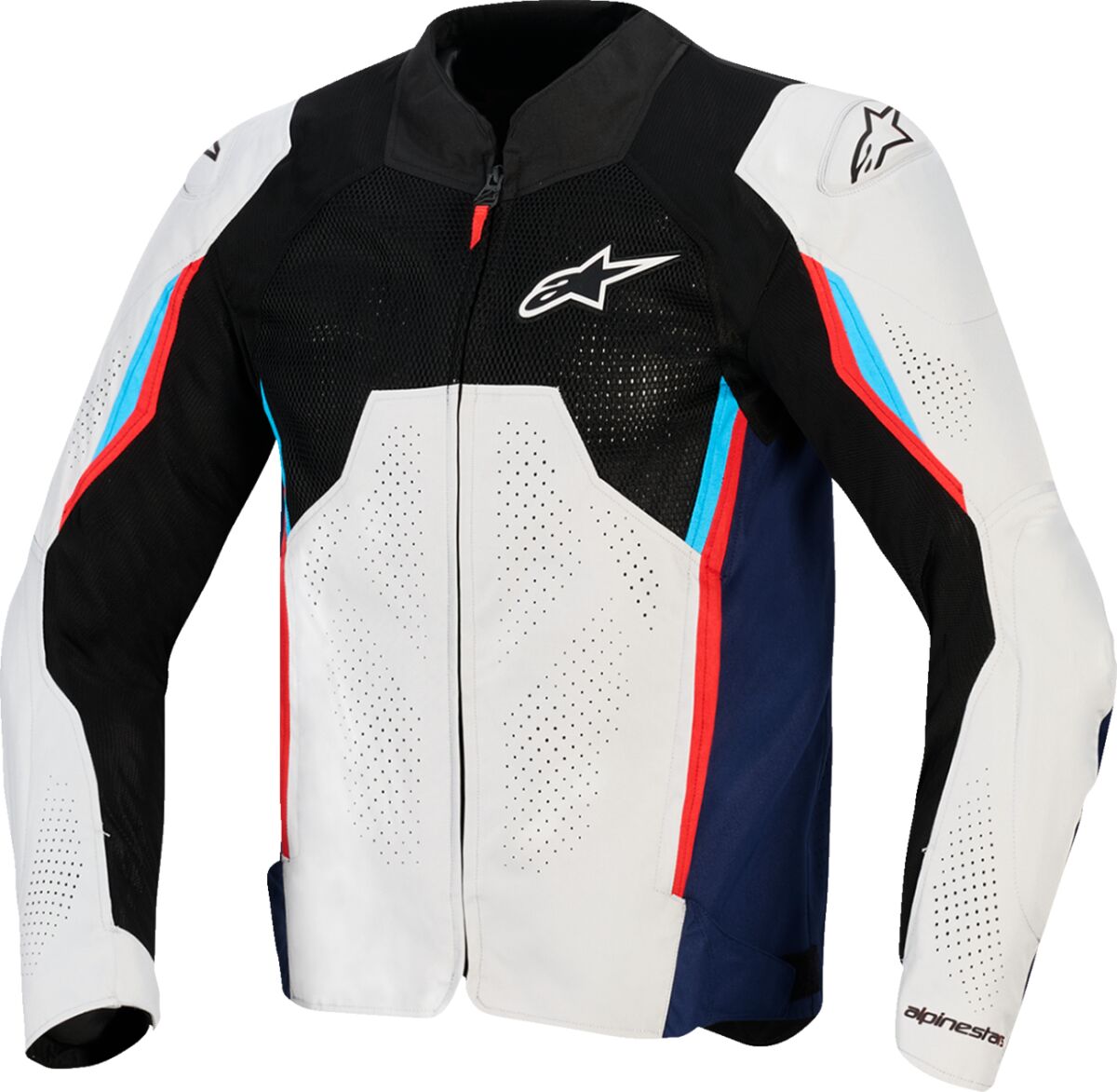 ALPINESTARS (ROAD) JACKET AST AIR V3 SILVER/BLUE/ 3300426-1621-S