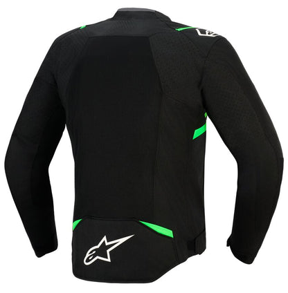 ALPINESTARS (ROAD) JACKET T-SPS AIR V2 BLACK/FLUO 3301025-167-S