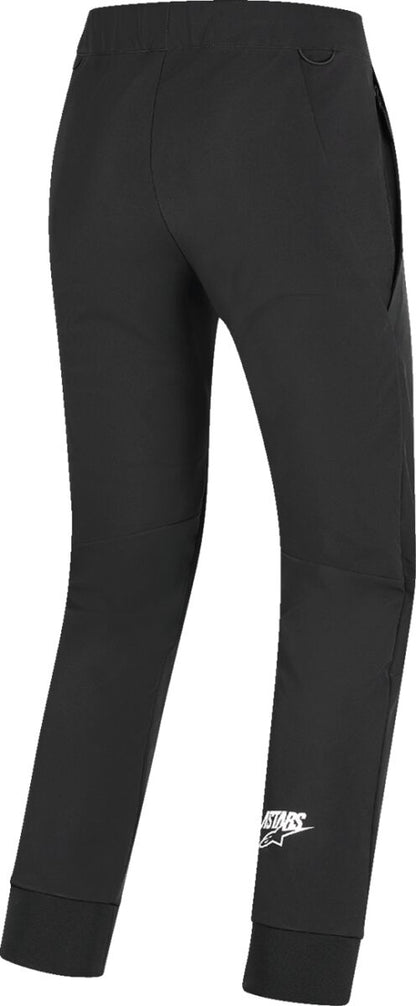ALPINESTARS (ROAD) PANT AEROSHELL BLACK/WHITE 2X 3220226-12-2X