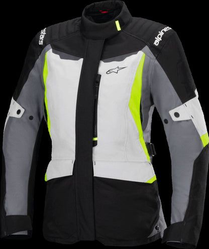 ALPINESTARS (ROAD) JACKET STELLA ST-1 WP GRY/BLK/YW XS 3210325-9145-XS