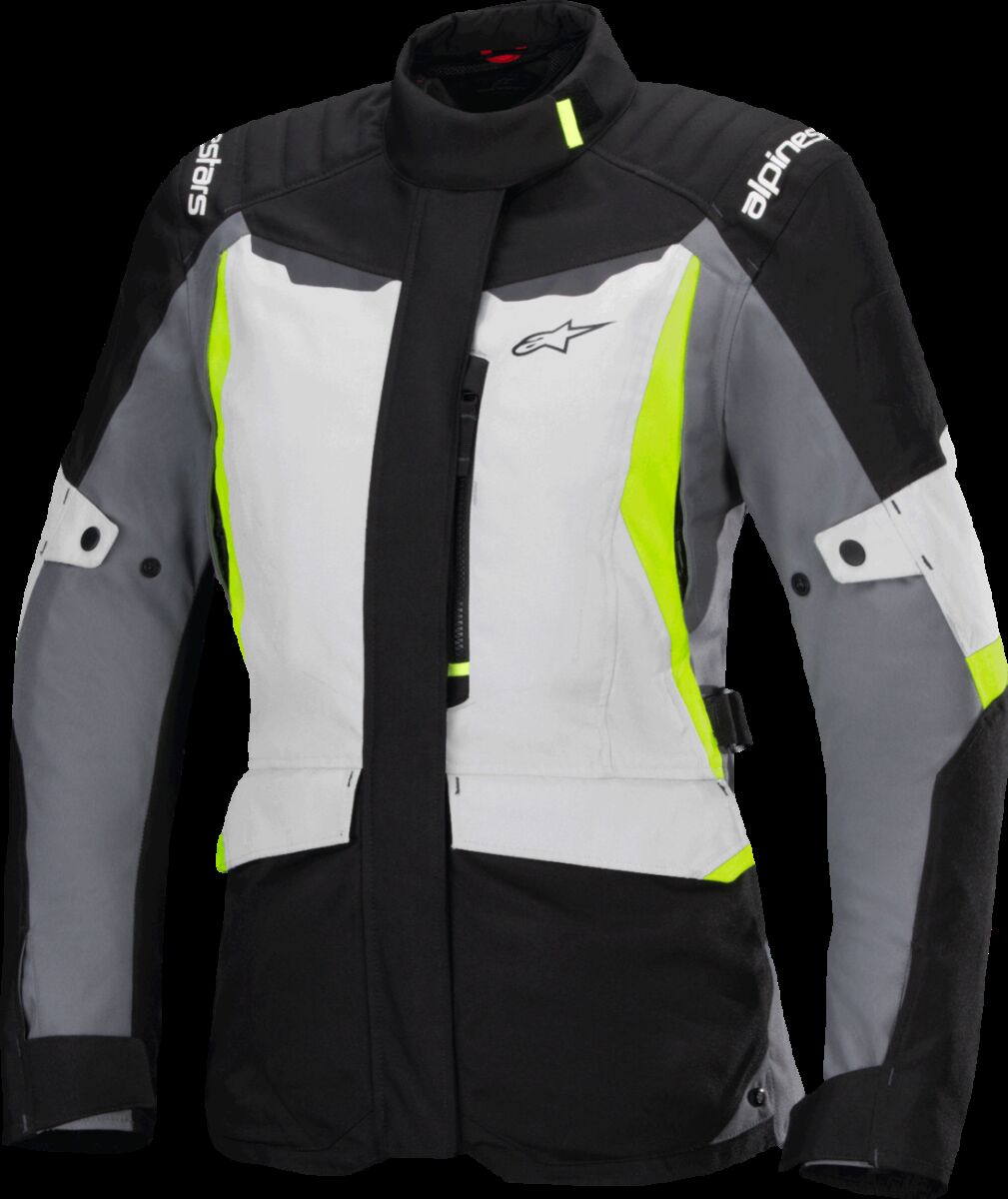 ALPINESTARS (ROAD) JACKET STELLA ST-1 WP GRY/BLK/YW 2X 3210325-9145-2X