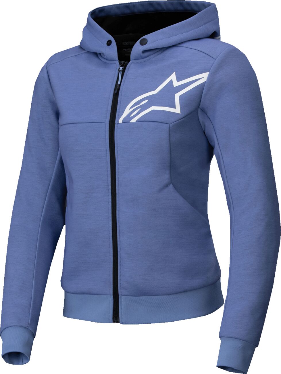 ALPINESTARS (ROAD) JACKET/HOODIE 4W CHROME V2 BLUE VIOLET/WHT L 4210225-7185-L