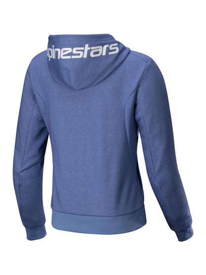 ALPINESTARS (ROAD) HOODIE 4W CHROME V2 SPORT BL/WH XS 4210225-7185-XS
