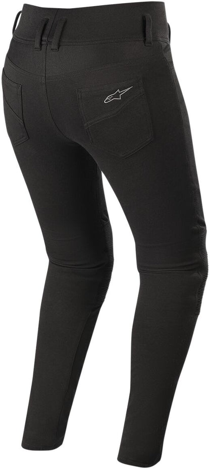 ALPINESTARS (ROAD) WOMENS BANSHEE RIDING LEGGINGS BLACK SMALL 3339919-10-S