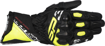 ALPINESTARS (ROAD) GLOVE SP-3 BLK/FLUO YEL/WHT 2X 3550925-158-2X