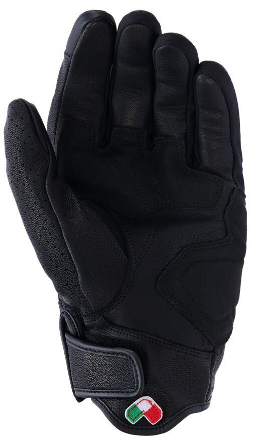 ALPINESTARS (ROAD) GLOVE MUSTANG V3 LEATHER BLACK 3561126-1100-S
