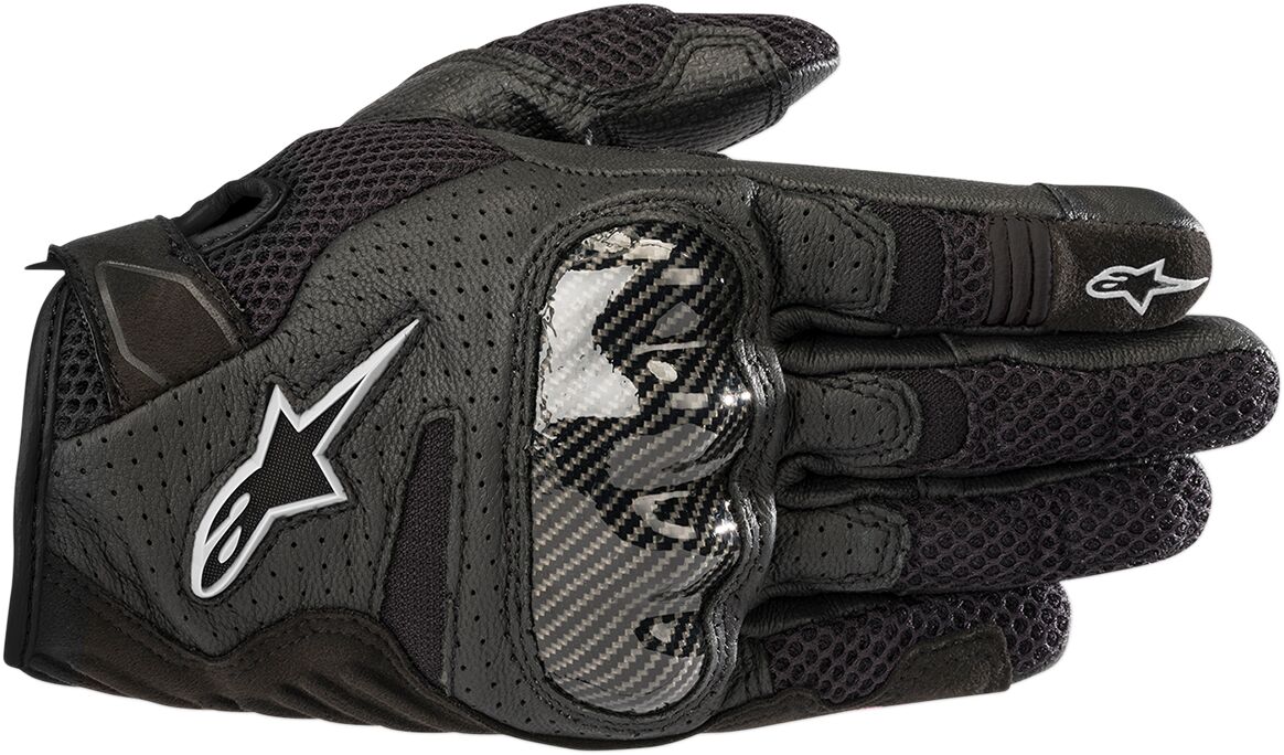 ALPINESTARS (ROAD) WOMENS STELLA SMX-1 AIR V2 ROAD RIDING GLOVES BLACK MEDIUM 3590518-10-M