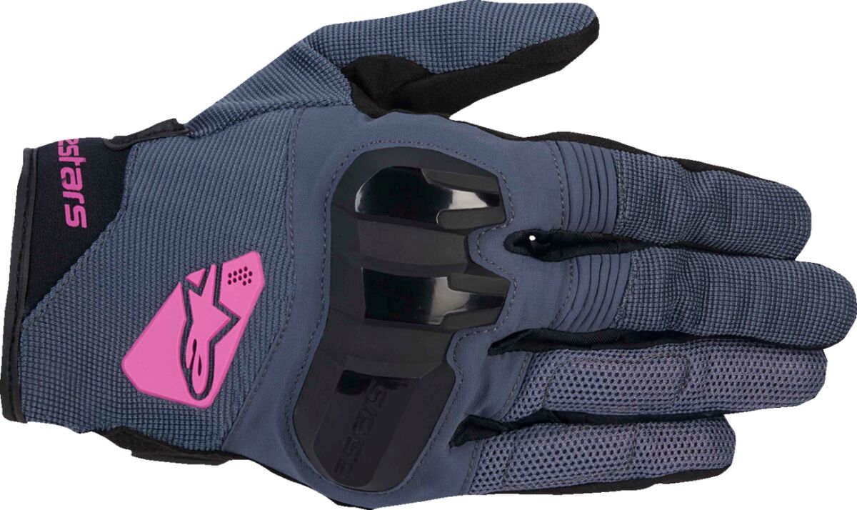 ALPINESTARS (ROAD) GLOVE STELLA CHROME V2 ASPH BLK/PRPL M 3580425-9227-M