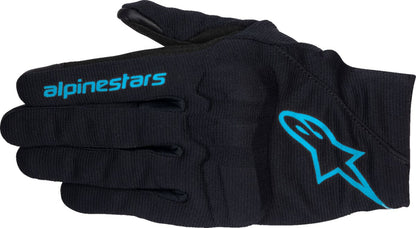 ALPINESTARS (ROAD) GLOVE STELLA REEF V2 BK/BL M 3580325-1504-M