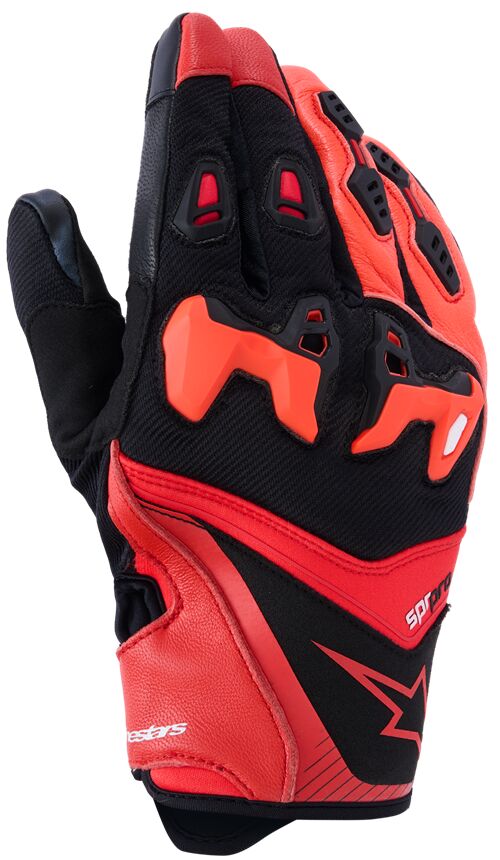 ALPINESTARS (ROAD) GLOVE SP-R PRO RED/RED FLUO/BL 3500226-3097-XL