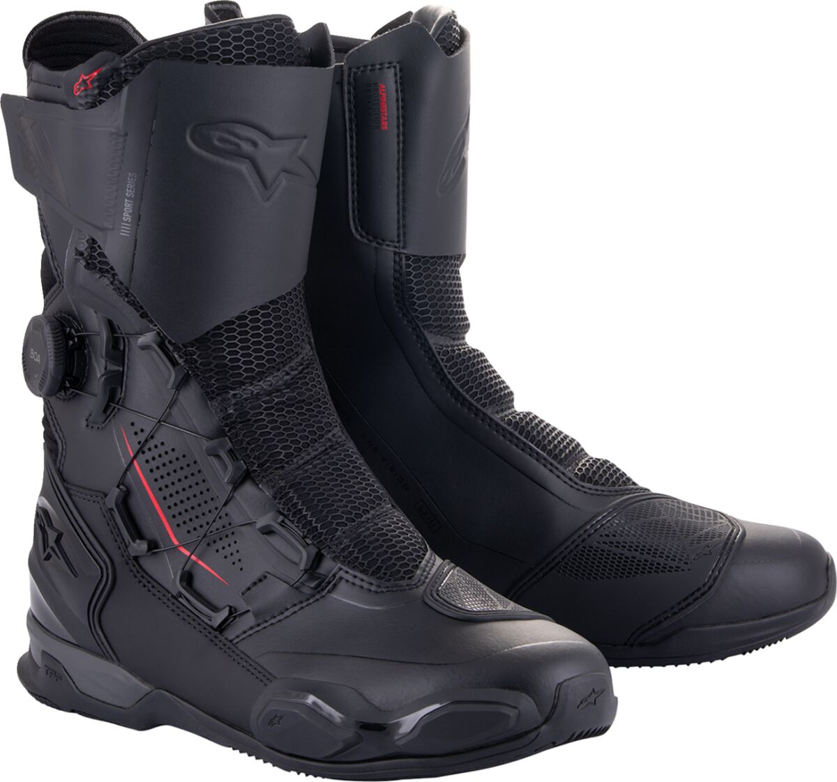 ALPINESTARS (ROAD) BOOT SP-X BOA BK/BK 38 2222024-1100-38
