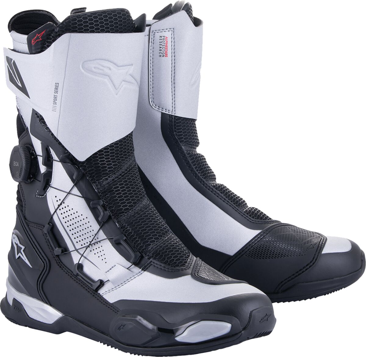 ALPINESTARS (ROAD) BOOT SP-X BOA BK/SL 38 2222024-119-38