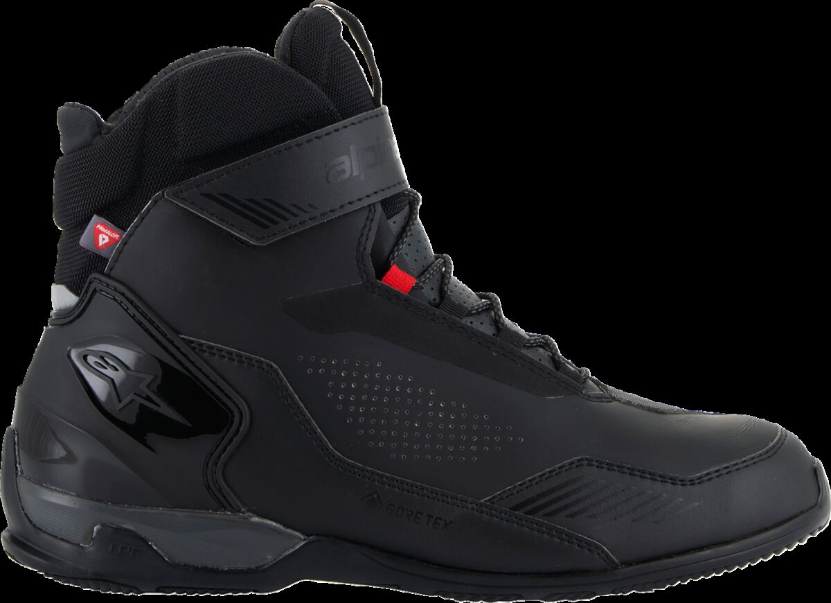 ALPINESTARS (ROAD) BOOTS AUSTRAL GTX BK/DK GY 10 2337125-111-10