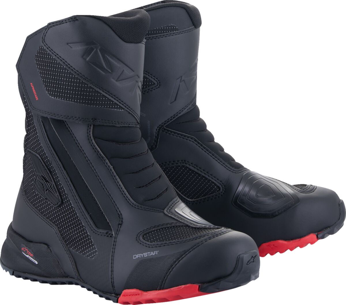ALPINESTARS (ROAD) BOOT RT-7 DS BLK/RED 38 2443023-13-38