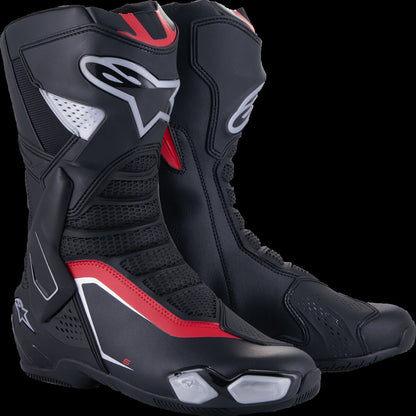 ALPINESTARS (ROAD) BOOTS SMX-6 V3 BK/SI/RD 44 2223025-199-44