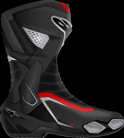ALPINESTARS (ROAD) BOOTS SMX-6 V3 BK/SI/RD 47 2223025-199-47