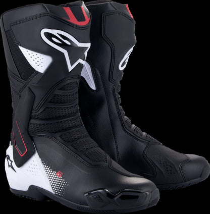 ALPINESTARS (ROAD) BOOTS SMX-6 V3 BK/WH/RD GRAPHIC 47 2223025-1406-47